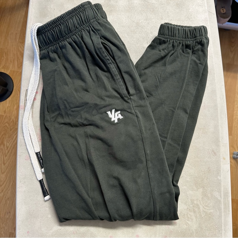 Green Pump Cover Joggers from YoungLA